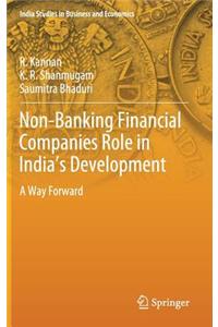 Non-Banking Financial Companies Role in India's Development