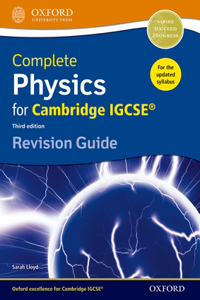 Complete Physics for Cambridge Igcse RG Revision Guide (Third Edition)