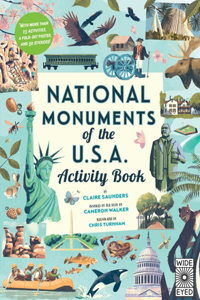 National Monuments of the USA Activity Book: With More Than 25 Activities, a Fold-Out Poster, and 30 Stickers!