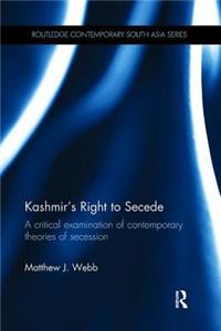 Kashmir’s Right to Secede