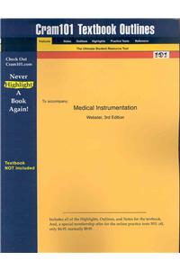 Studyguide for Medical Instrumentation by Webster, ISBN 9780471153689