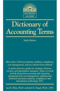 Dictionary of Accounting Terms