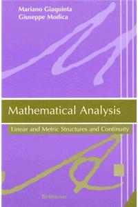 Mathematical Analysis