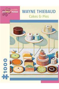 Wayne Thiebaud Cakes & Pies 1000-Piece Jigsaw Puzzle