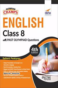 Olympiad Champs English Class 8 with Past Olympiad Questions 4th Edition