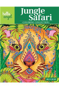 Hello Angel Jungle Safari Coloring Collection