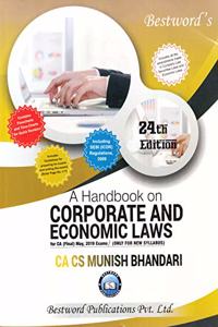 A Handbook on Corporate And Economic Laws (For CA (Final) May, 2019 Examination/ Only For New Syllabus)