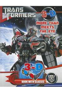 Transformers More Than Meets the Eye: 3D Book with Glasses