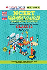 Oswaal NCERT Problems - Solutions (Textbook + Exemplar) Class 12 Biology Book (For March 2020 Exam)