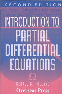 Introduction To Partial Differential Equations 2/E (2011) (P.B)