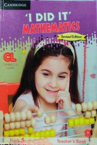 I Did It Mathematics Level 5 Teacher's Book with TRP+