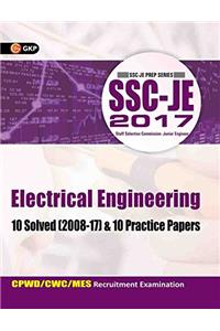 SSC (CPWD/CWC/MES) Electrical Engineering 10 Solved Papers & 10 Practice Papers for Junior Engineers 2017