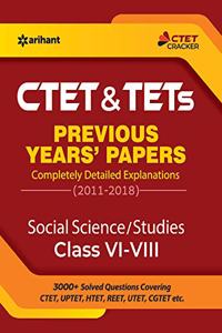 CTET & TETs Previous Year Papers Class 6-8 social science 2019 (old edition)