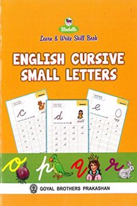 Learn and Write Skill Book English Cursive Small letters