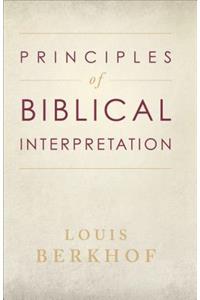 Principles of Biblical Interpretation