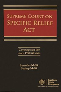 SUPREME COURT ON SPECIFIC RELIEF ACT