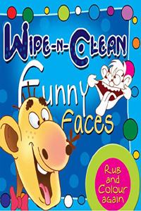 wipe & clean funny faces