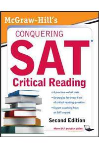 McGraw-Hill's Conquering SAT Critical Reading