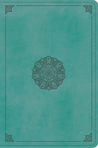 ESV Study Bible, Personal Size (Trutone, Turquoise, Emblem Design)