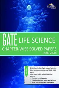 Wiley's GATE Life Science Chapter - Wise Solved Papers (2000 - 2020)