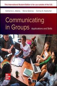 ISE Communicating in Groups: Applications and Skills