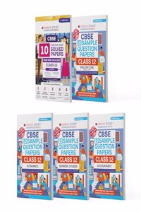 Oswaal CBSE 10 Previous Years' Solved Papers & Sample Question Papers Class 12 (English Core, Accountancy, Business Studies & Economics) (Set of 5 Books) (For Board Exams 2024)