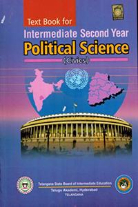 A TextBook for Intermediate Second Year - POLITICAL SCIENCE ( CIVICS ) [ ENGLISH MEDIUM ]