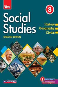 Viva Social Studies - 8 - History, Geography, Civics - (Updated Edition) - 2020 Edn