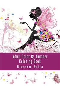 Adult Color by Number Coloring Book