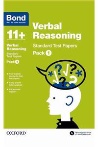 Bond 11+: Verbal Reasoning: Standard Test Papers: For 11+ GL assessment and Entrance Exams