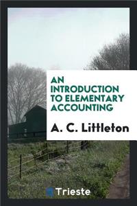 An Introduction to Elementary Accounting