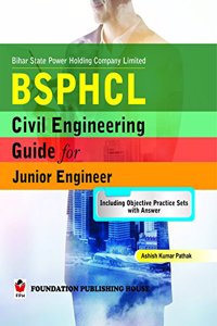 BSPHCL Civil Engineering Guide for Junior Engineer including Objective Practice Sets with Answer (ISBN 9788193783795)