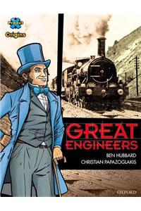 Project X Origins Graphic Texts: Dark Red+ Book Band, Oxford Level 19: Great Engineers