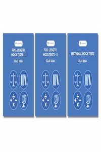 Comprehensive CLAT 2024 Mock Test Series | Set of 3 Books