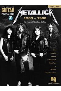 Metallica: 1983-1988 Guitar Play-Along Volume 195 Book/Online Audio