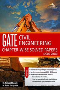 Wiley's GATE Civil Engineering Chapter-wise Solved Papers (2000-2018)