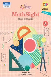 Indiannica Learning MathSight A Course in Mathematics Class 8 (Revised Edition 2022)