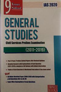 General Studies Prelims - 10 Year (2011-2020) Solved Question Paper for Civil Services - 2021/edition