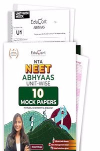 Educart NEET Unit-wise Abhyaas Mock Papers 2024 Booklets (Unit-wise)