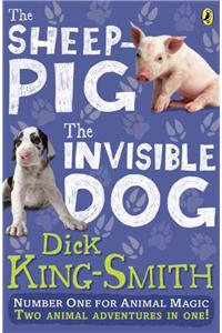 The Invisible Dog and The Sheep Pig bind-up