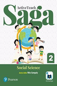 Active Teach Saga: Social Studies Book | CBSE | Class Second | First Edition | By Pearson