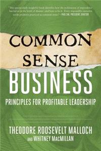 Common-Sense Business