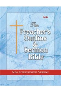 Preacher's Outline & Sermon Bible-NIV-Acts