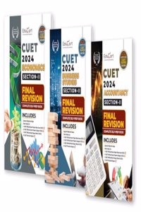 Educart NTA CUET UG Entrance Exam Book 2024 Final Revision Accountancy, Business Studies and Economic (100% based on 2023 official CUET Online Paper)