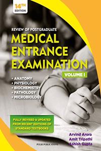ReviewOf Postgraduate Medical Entrance Examination Vol -1 Anatomy , Physiology , Biochemistry , Pathology & Microbiology 14ed 2019