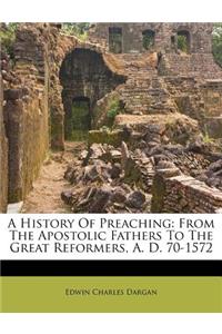 History Of Preaching