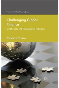 Challenging Global Finance