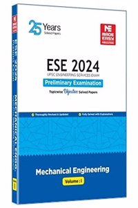 ESE 2024: Preliminary Exam: Mechanical Engineering Objective Solved Paper Vol-1