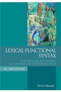 Lexical-Functional Syntax