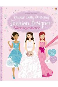 Sticker Dolly Dressing Fashion Designer Wedding Collection